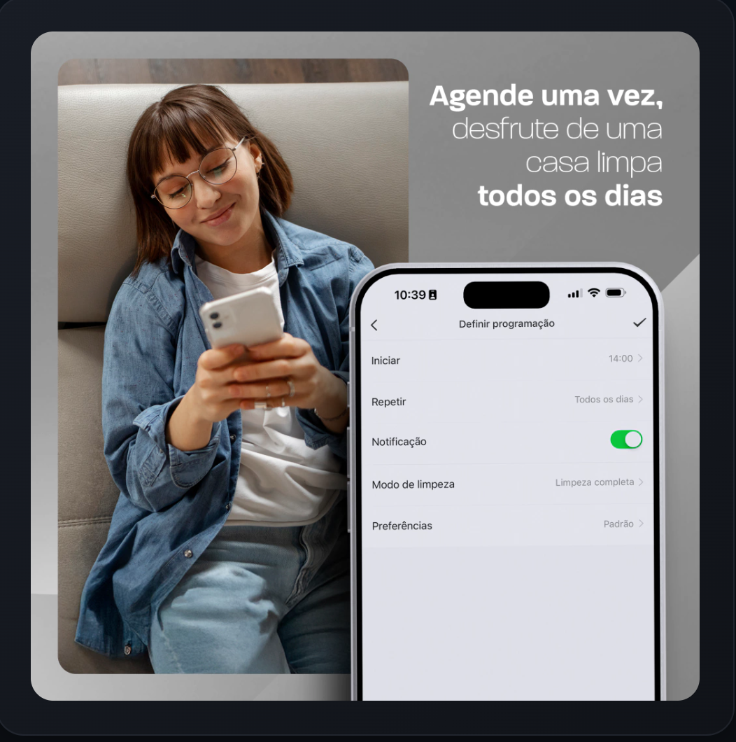 Controle pelo App